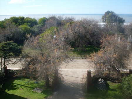 Nuestra vista al mar desde la terraza